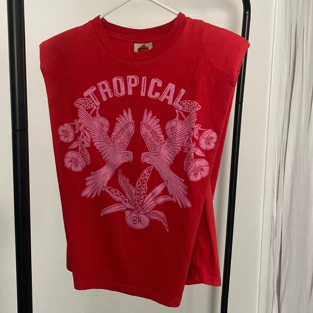 Farm Rio "Tropical" sleeveless t-shirt